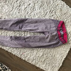 RARE purple gym shark flex leggings